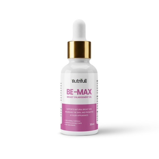 Be-Max herbal botanical oil for breast care and skin nourishment — Zivara Naturals Pakistan