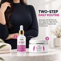Be-Tight breast firming gel and Be-Max herbal massage oil bundle in Pakistan — view 5