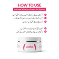 V-SHINE intimate whitening cream for women to fade dark spots and pigmentation on private areas, underarms, knees, and elbows — view 3