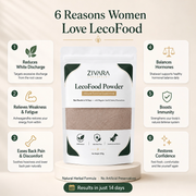 LecoFood powder 14-day course for white discharge support — Zivara Naturals Pakistan