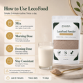 LecoFood herbal formula benefits for women — 100% natural no chemicals — view 5