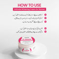 V-SHINE intimate whitening cream for women to fade dark spots and pigmentation on private areas, underarms, knees, and elbows — view 3