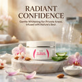V-SHINE intimate whitening cream for women to fade dark spots and pigmentation on private areas, underarms, knees, and elbows — view 5